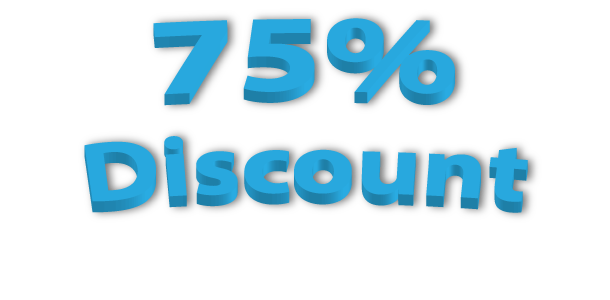 75% Discount Offer