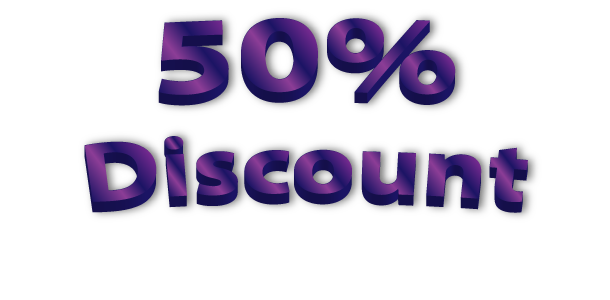 50% Discount Offer