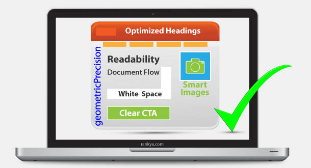 laptop and webpage on page conversion optimization