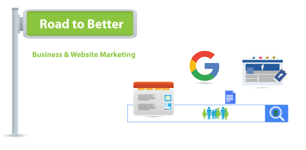 road to better business and website marketing