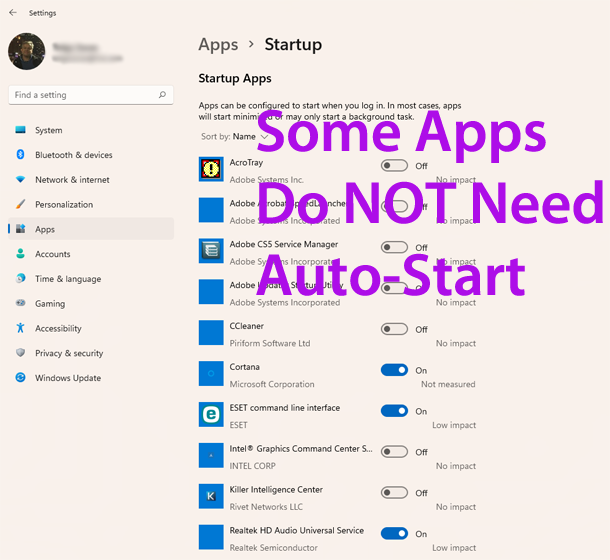 Windows 11 Startup Apps