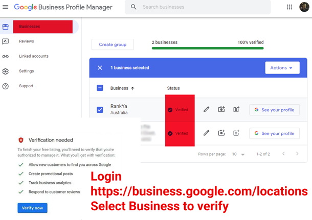 Google Business Profile Manager