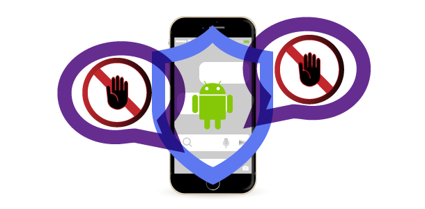 mobile phone and chat icons