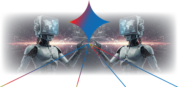 futuristic ai robots